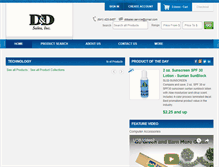 Tablet Screenshot of ddsalesonline.com